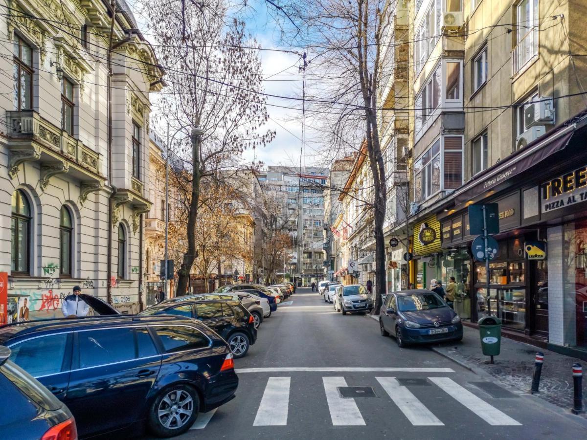 Victoriei Blue Apartment บูคาเรสต์ ภายนอก รูปภาพ