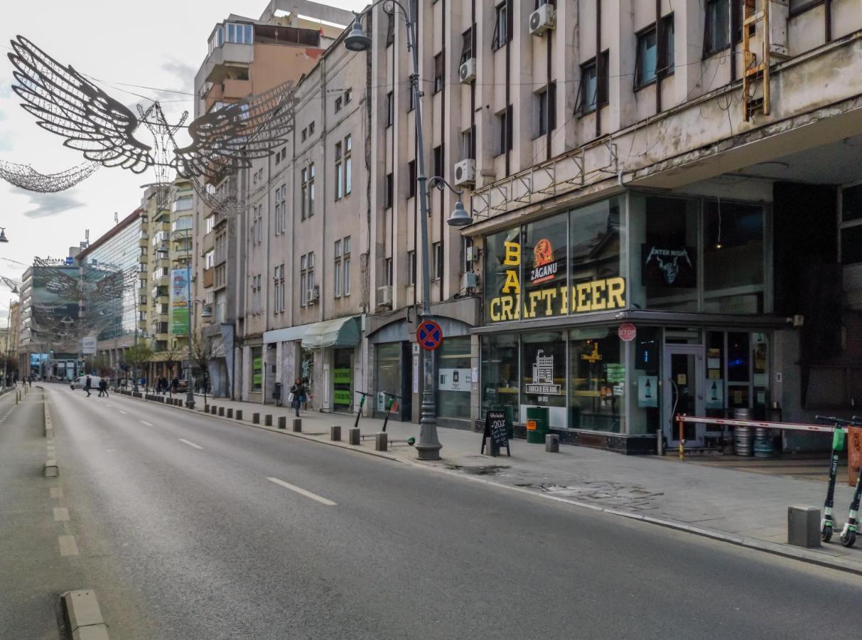 Victoriei Blue Apartment บูคาเรสต์ ภายนอก รูปภาพ